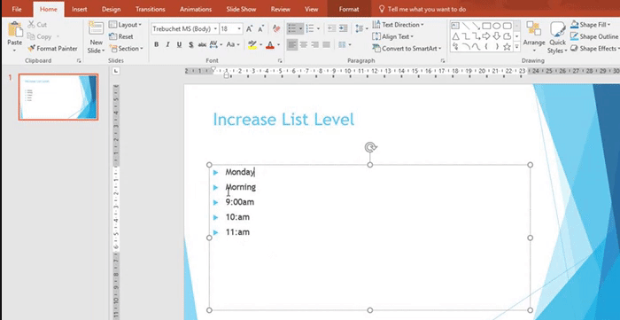 How To Increase List Level In Powerpoint - Cooper Evines1973